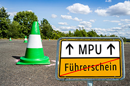 Schild Fuehrerschein MPU MPU Bergmann