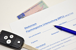 Dokument Fragebogen MPU MPU Bergmann Fotolia